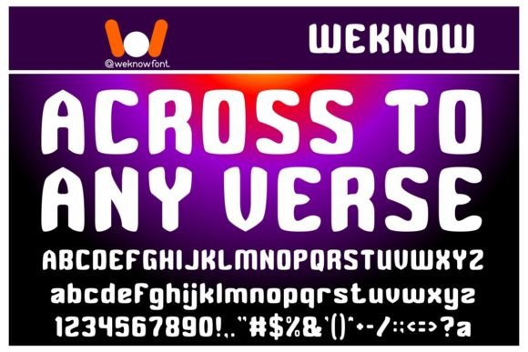 Across to Any Verse: The Font That Elevates Your Campaigns