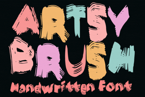 Artsy Brush: A Font That Transforms Brand Design