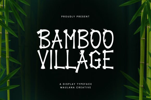 Bamboo Village: A Creative Font for Polished Branding