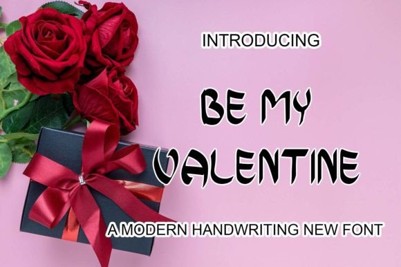 Be My Valentine Font for Branding Projects