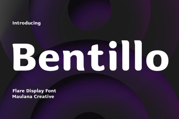 Bentillo: A Modern Display Font for Bold Brand Campaigns