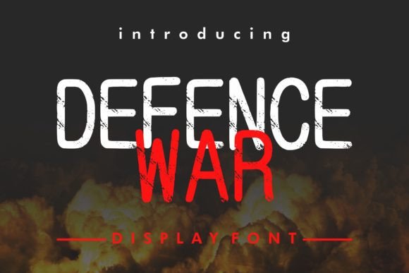 Defence War: The Font That Elevates Your Campaigns