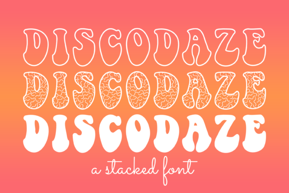 Disco Daze: A Playful Display Font for Creative Branding
