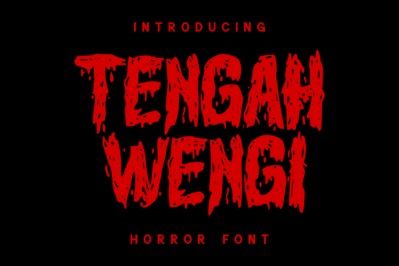Enhance Your Brand with Tengah Wengi Display Font