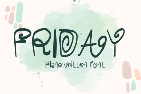 Friday: A Handwritten Font for Thoughtful Design