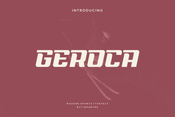 Geroca: A Modern Display Font for Dynamic Web Design