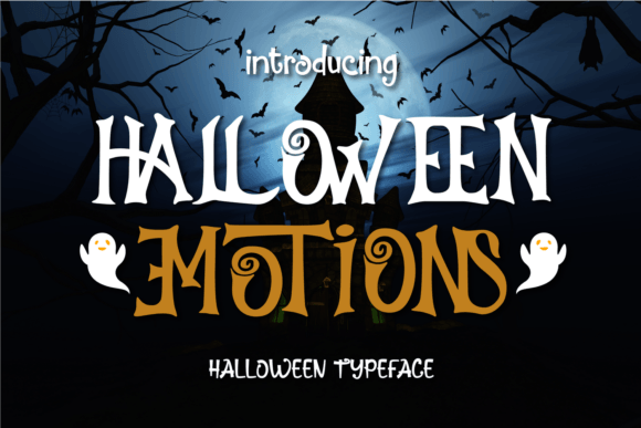 Halloween Emotions Font for Seasonal Campaigns