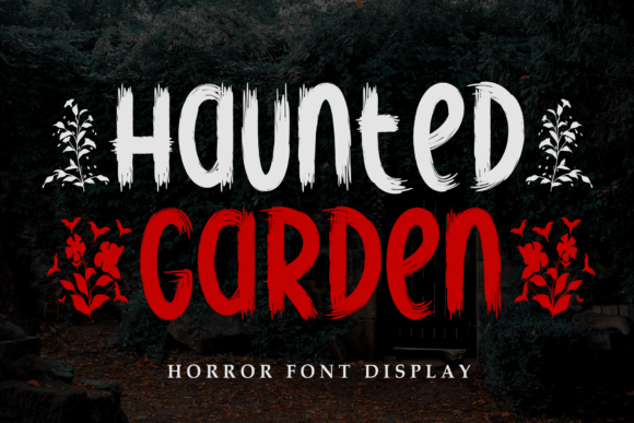 Haunted Garden: A Display Font for Mystical Web Design