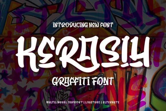 Kerasih: The Bold Display Font for Memorable Branding