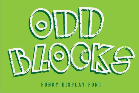 Odd Blocks: The Display Font That Elevates Your Campaigns