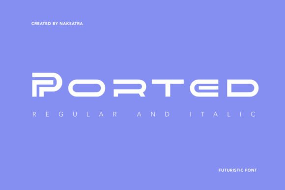Ported: A Font That Elevates Editorial Design