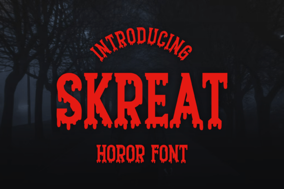 Skreat: A Bold Display Font for Branding Projects