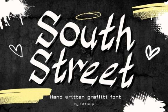 South Street: A Font That Speaks in Graffiti