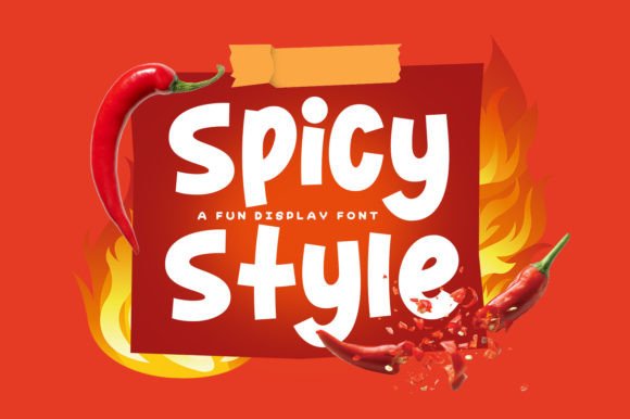 Spicy Style Font: A Bold Choice for Digital Design