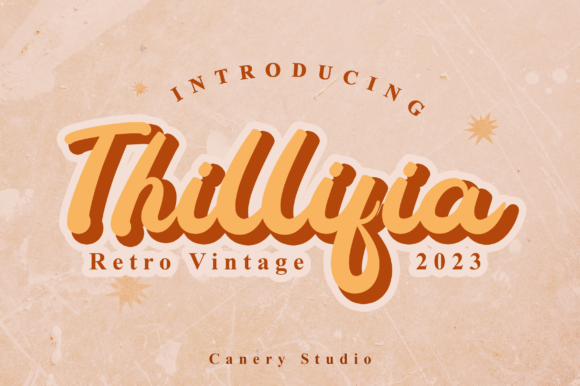 Thillifia: A Display Font for Bold Web Design
