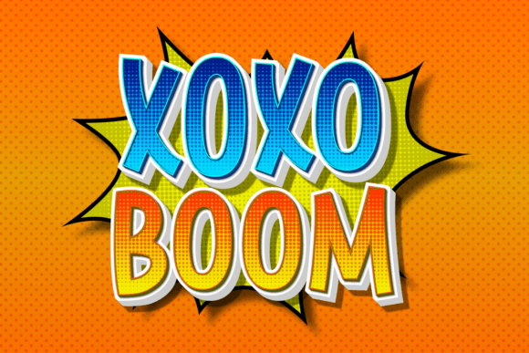 Xoxo Boom: The Font That Makes Your Campaigns Pop